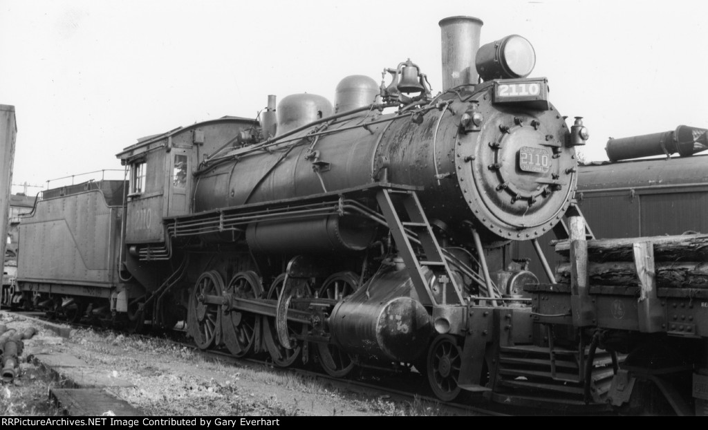 CN 2-8-0 #2110 - Canadian National